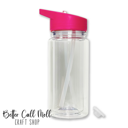 10oz Acrylic Sport SNOW GLOBE Sport Tumbler