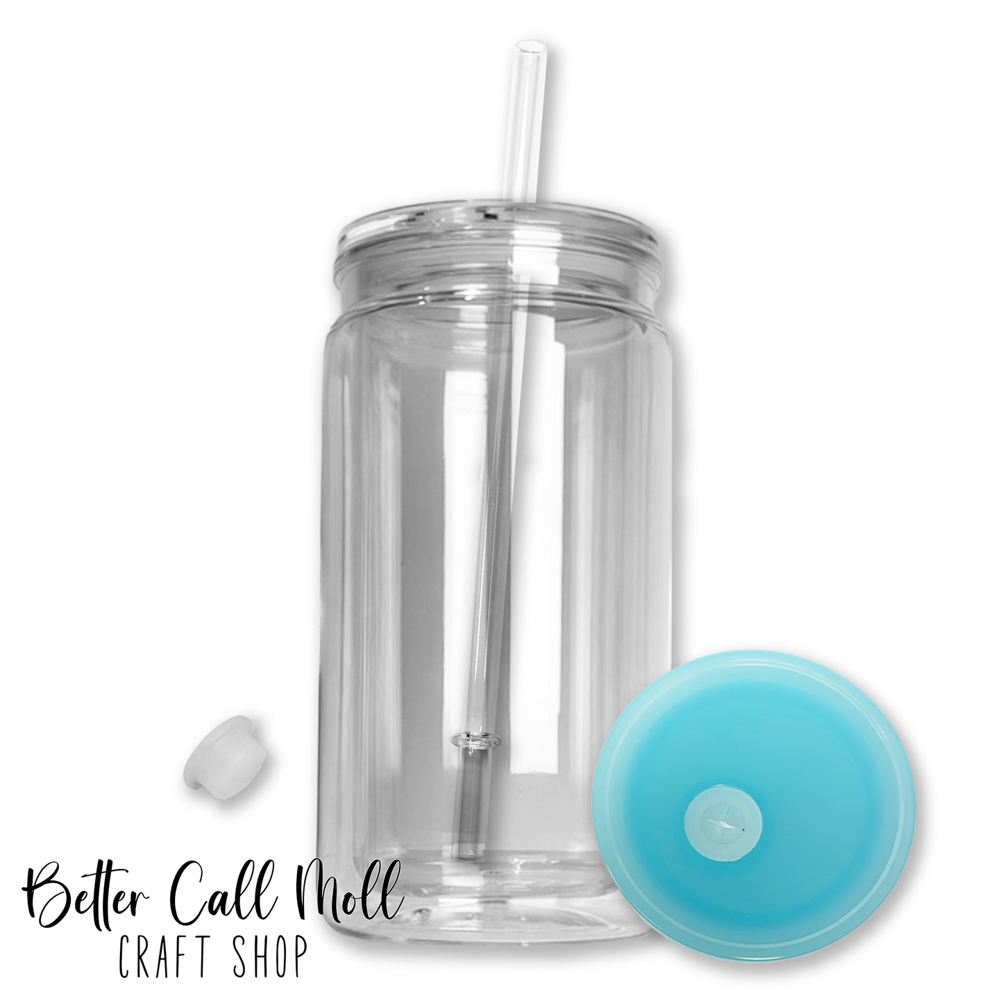 12/16oz Acrylic SNOW GLOBE Tumbler