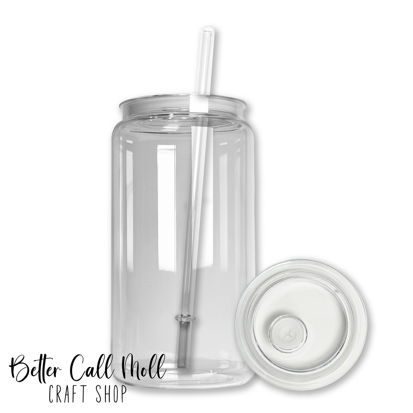 16oz Clear Acrylic Tumbler