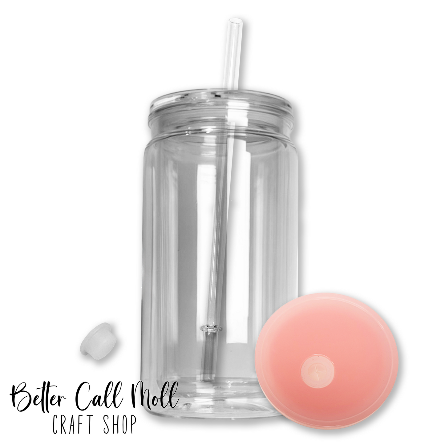 12/16oz Acrylic SNOW GLOBE Tumbler