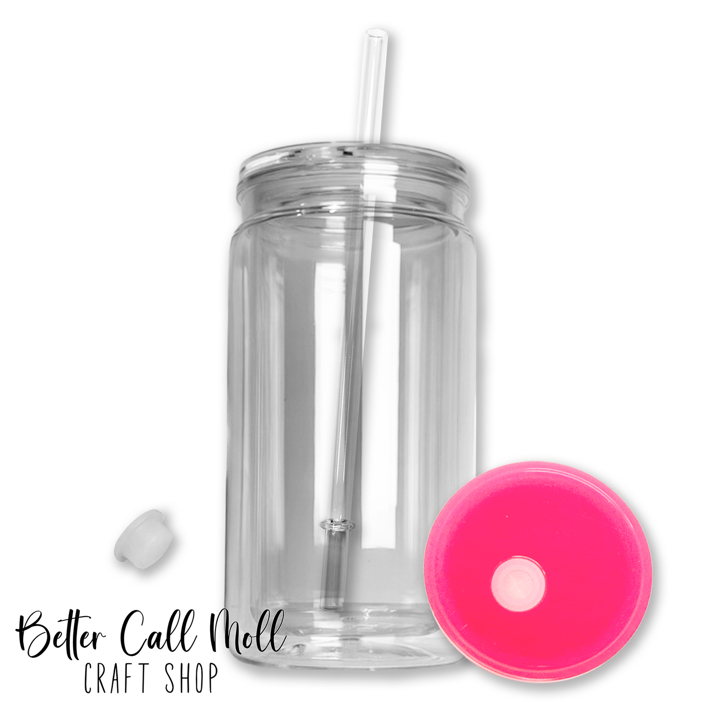 12/16oz Acrylic SNOW GLOBE Tumbler