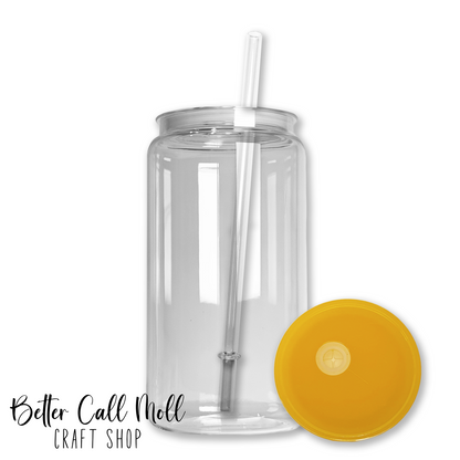 16oz Clear Acrylic Tumbler