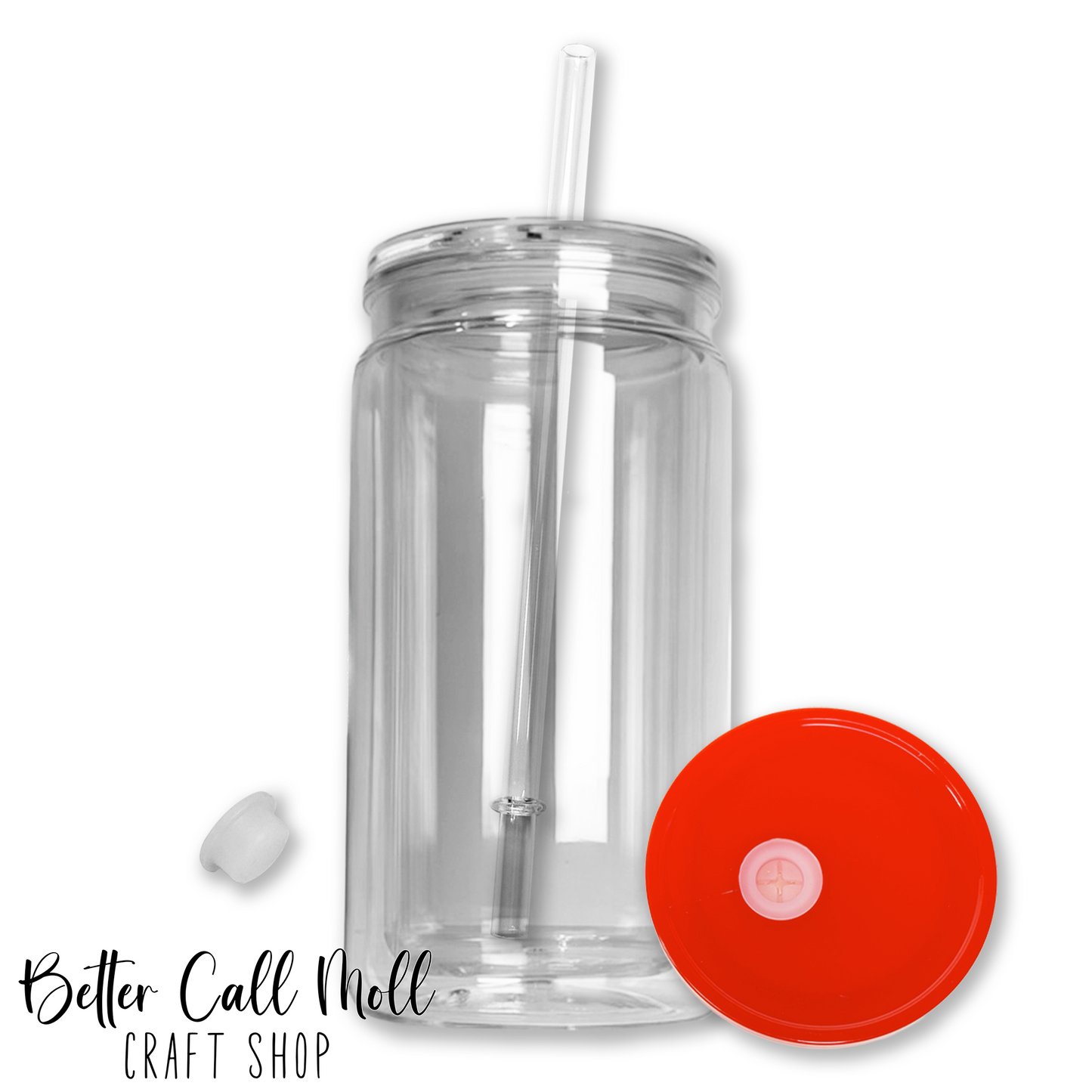 12/16oz Acrylic SNOW GLOBE Tumbler