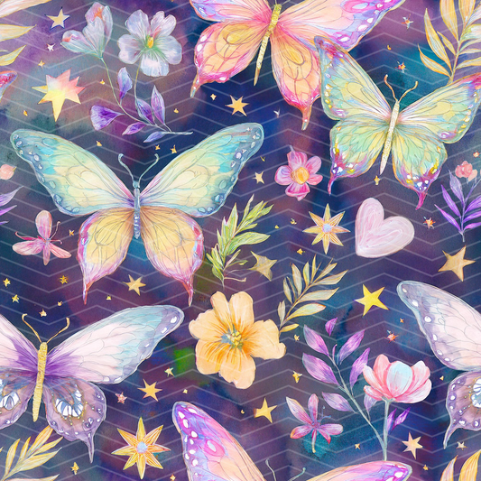 Butterflies 1 Digital Seamless Pattern