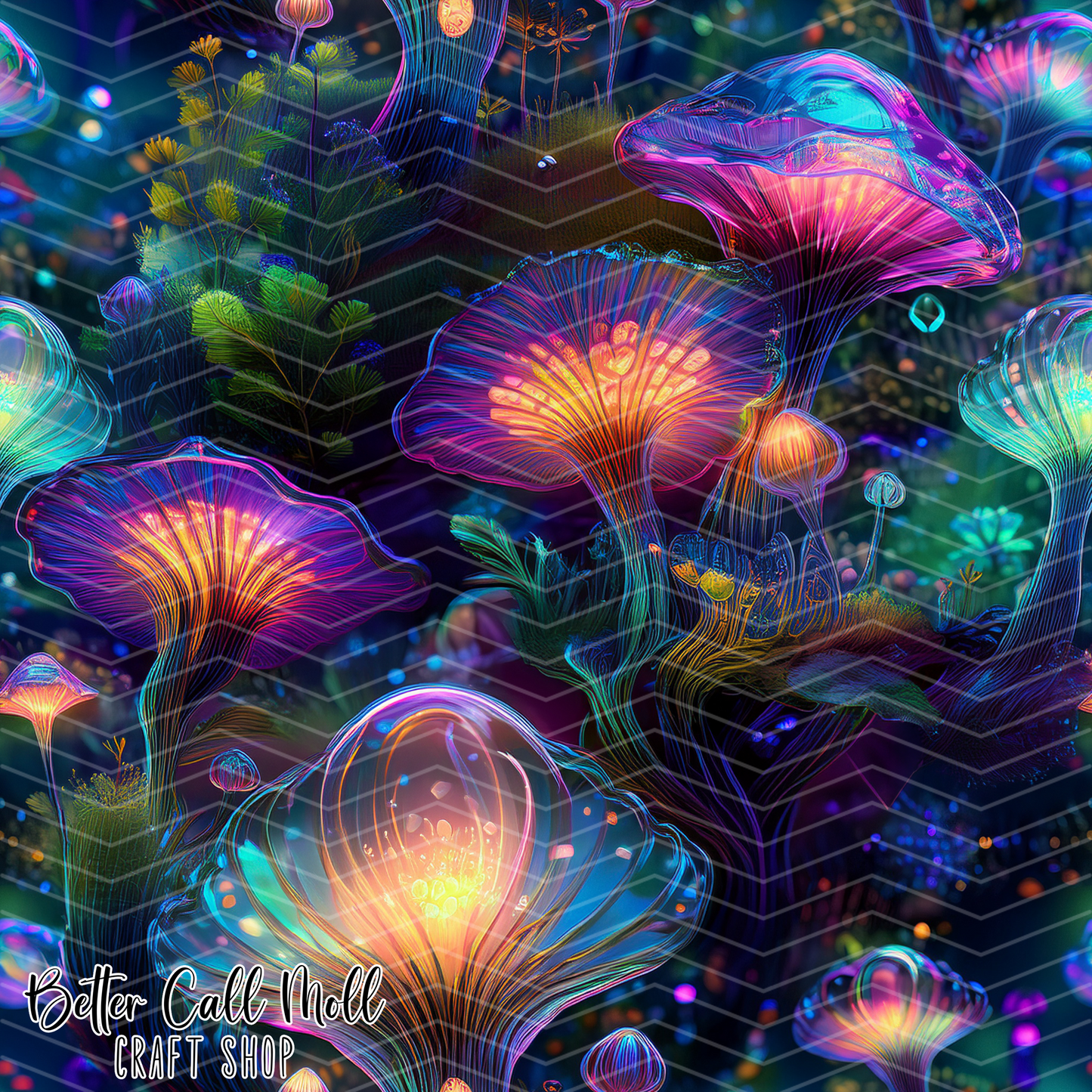 Fairy Garden 2 Digital Seamless Pattern
