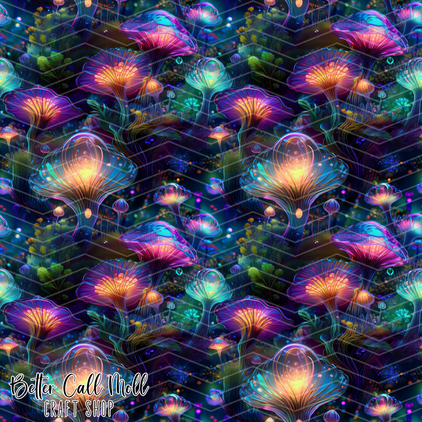 Fairy Garden 2 Digital Seamless Pattern