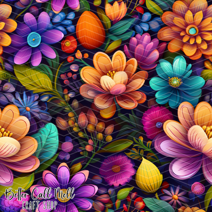 Florals 6 Digital Seamless Pattern