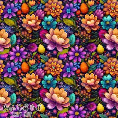 Florals 6 Digital Seamless Pattern