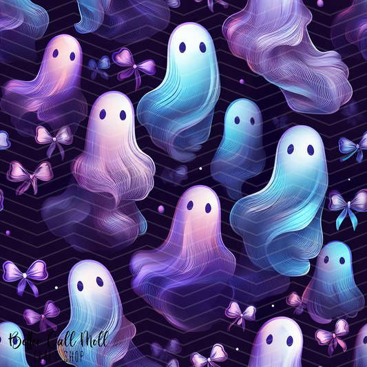 Ghosts 1 Digital Seamless Pattern