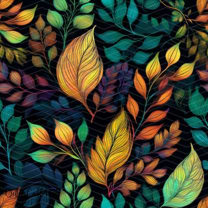 Leaves 1 Digital Seamless Pattern