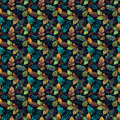 Leaves 2 Digital Seamless Pattern