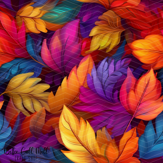 Leaves 4 Digital Seamless Pattern