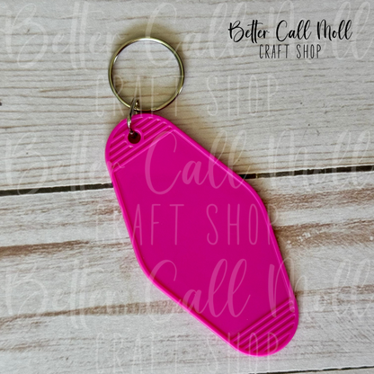 Motel Keychain Blank