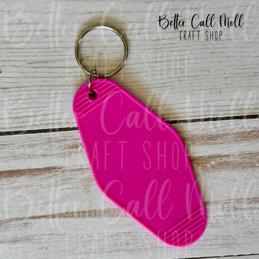 Motel Keychain Blank