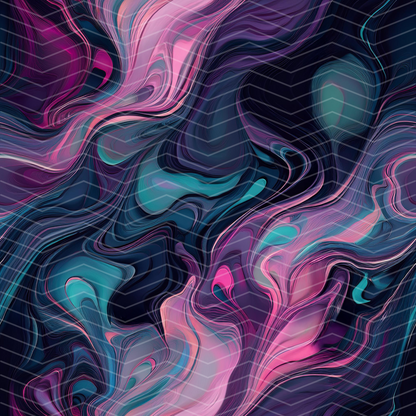 Oil Slick 1 Digital Seamless Pattern