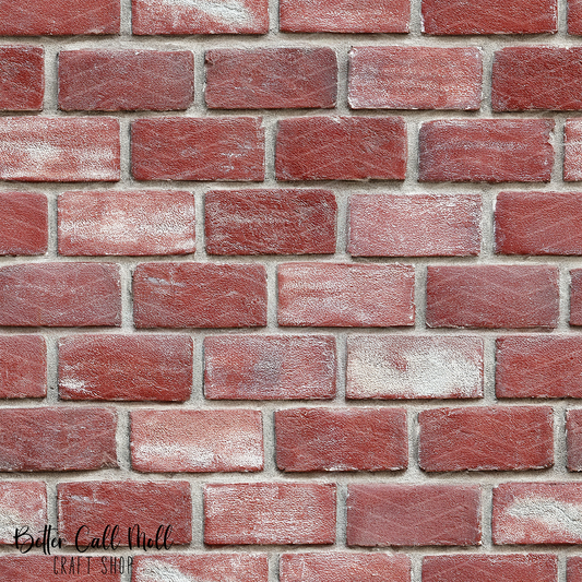 Red Brick Wall 1 Digital Seamless Pattern