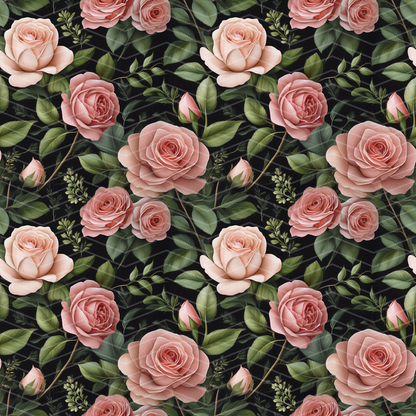 Roses 3 Digital Seamless Pattern