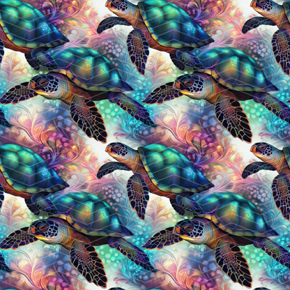 Sea Turtles 1 Digital Seamless Pattern