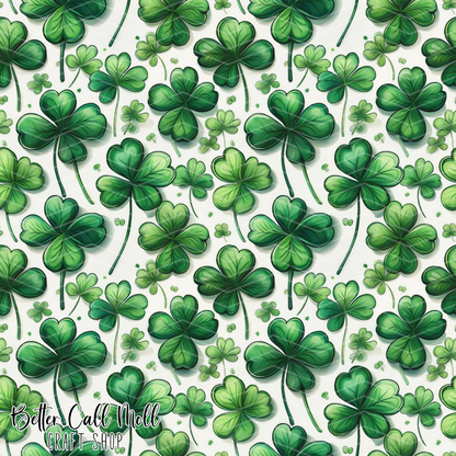Shamrocks 2 Digital Seamless Pattern