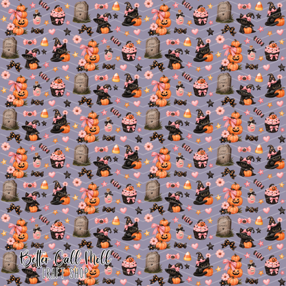 Stay Spooky Digital Seamless Pattern