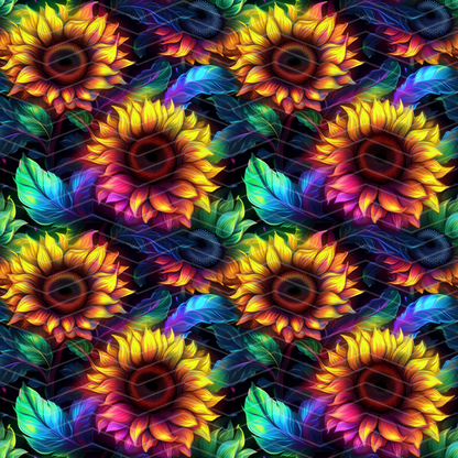 Sunflowers 4 Digital Seamless Pattern