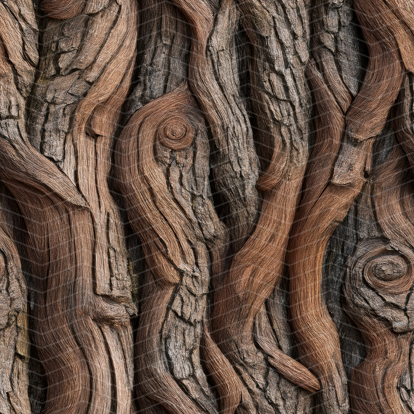 Tree Bark 2 Digital Seamless Pattern