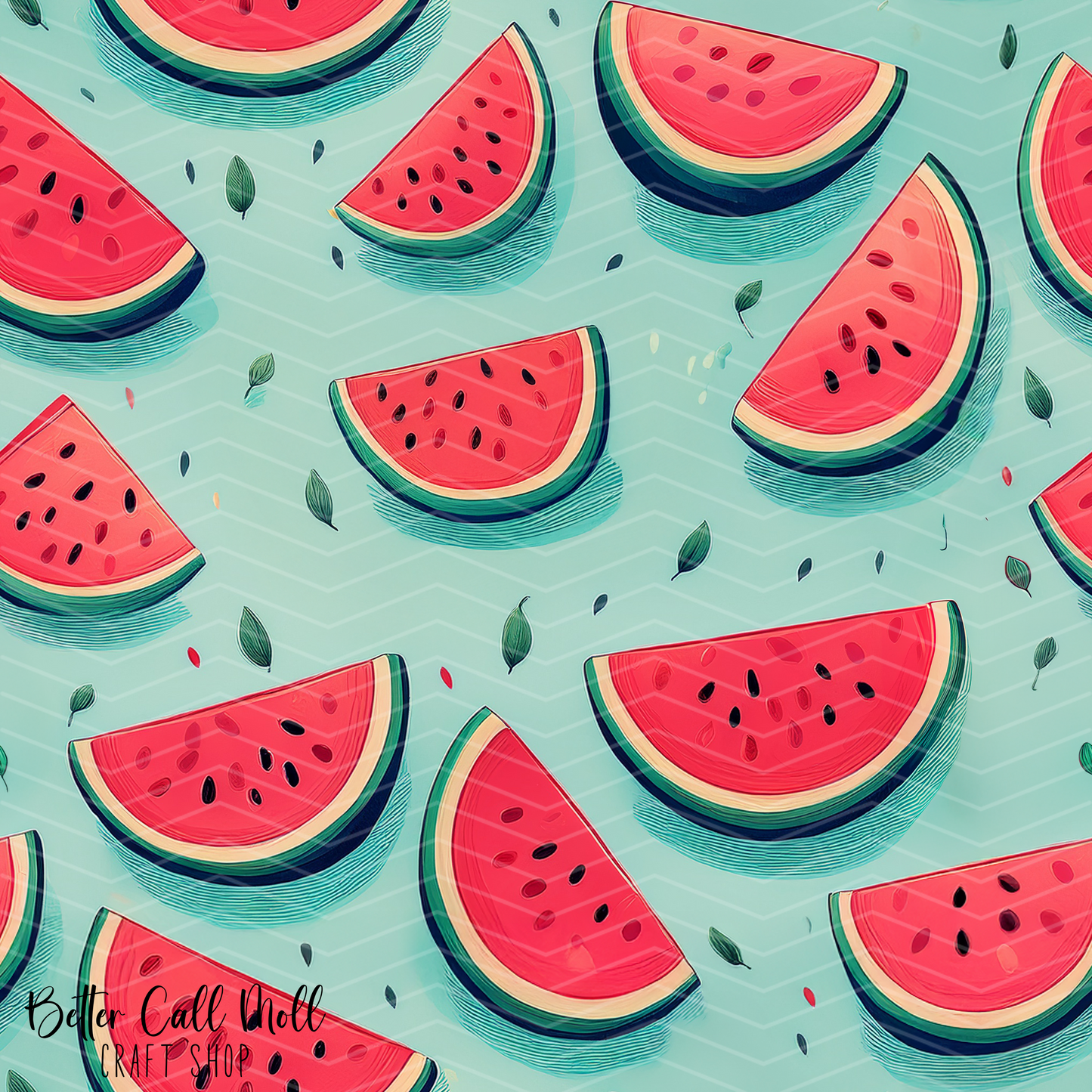 Watermelon 1 Digital Seamless Pattern