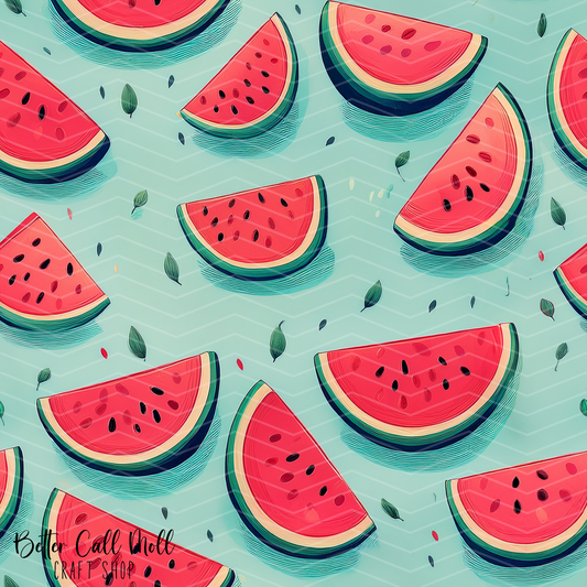 Watermelon 1 Digital Seamless Pattern