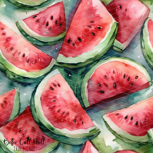 Watermelon 2 Digital Seamless Pattern
