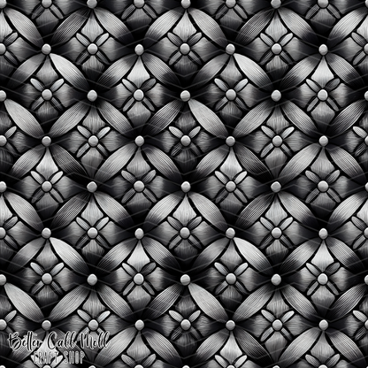 Shadow Petals 2 Digital Seamless Pattern