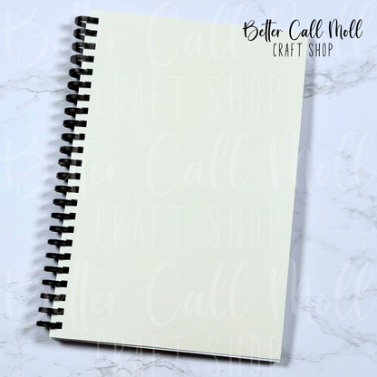 A5 Spiral Notebook Sublimation Blank