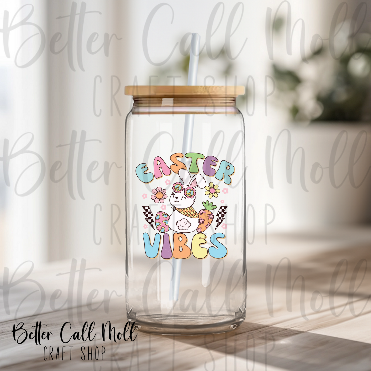 Easter Vibes UV DTF Decal