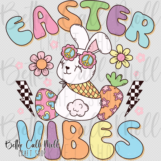 Easter Vibes UV DTF Decal
