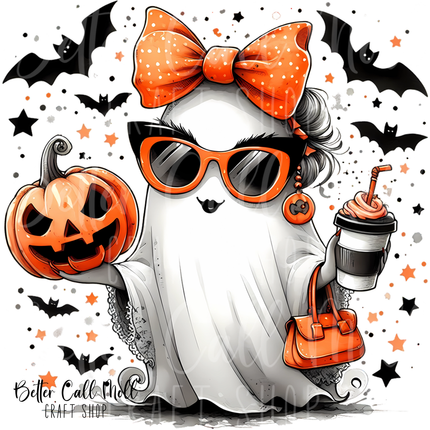 D123- Girlie Ghoulie UV DTF Decal