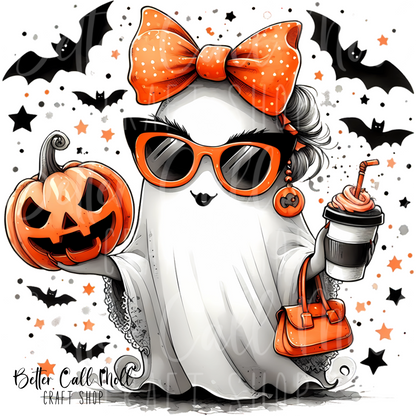 D123- Girlie Ghoulie UV DTF Decal