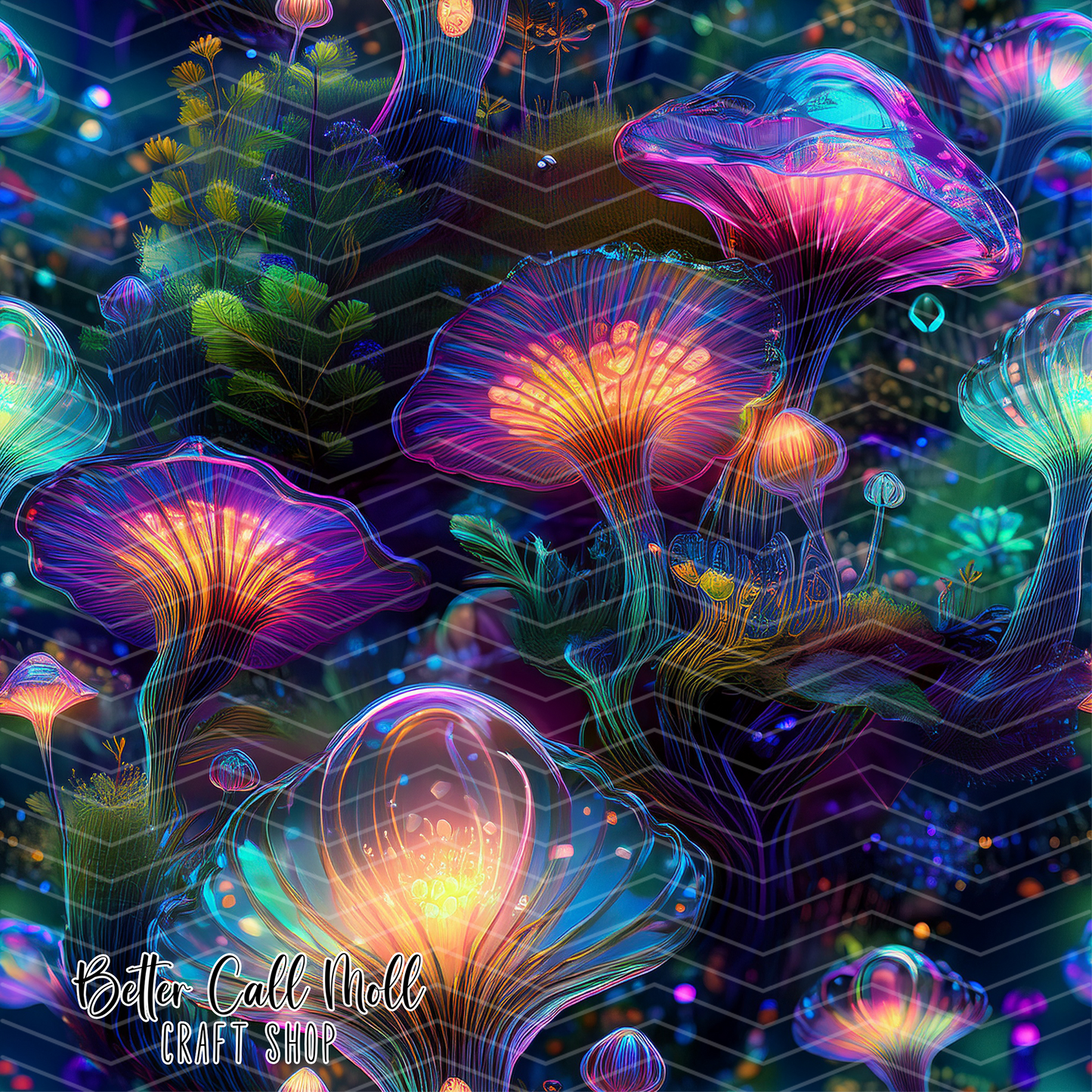 Fairy Garden 2 Printed Vinyl