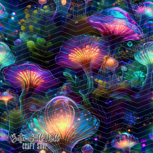 Fairy Garden 2 Printed Vinyl