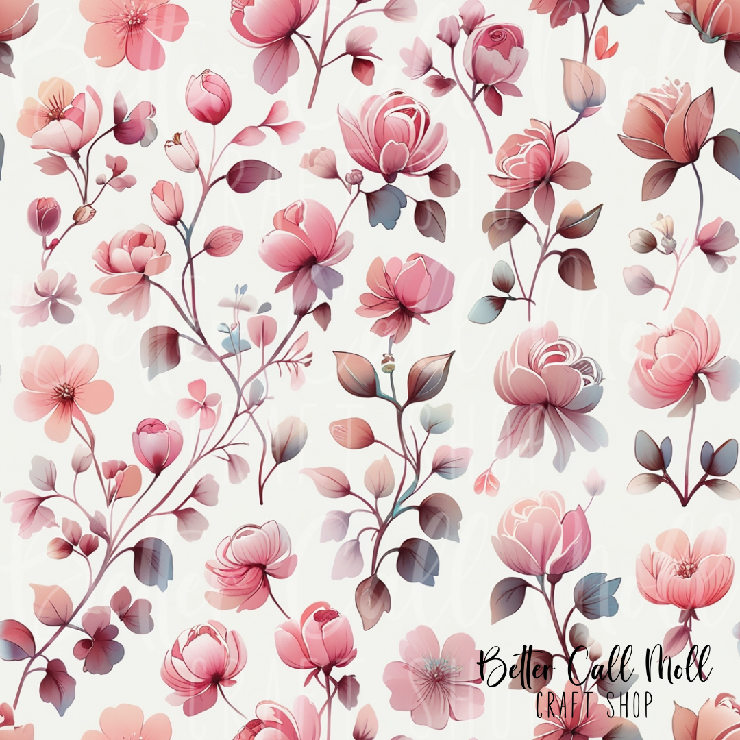 Floral 2 DIgital Seamless Pattern