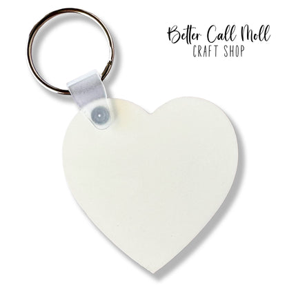 MDF Keychain Sublimation Blank | Multiple Shapes
