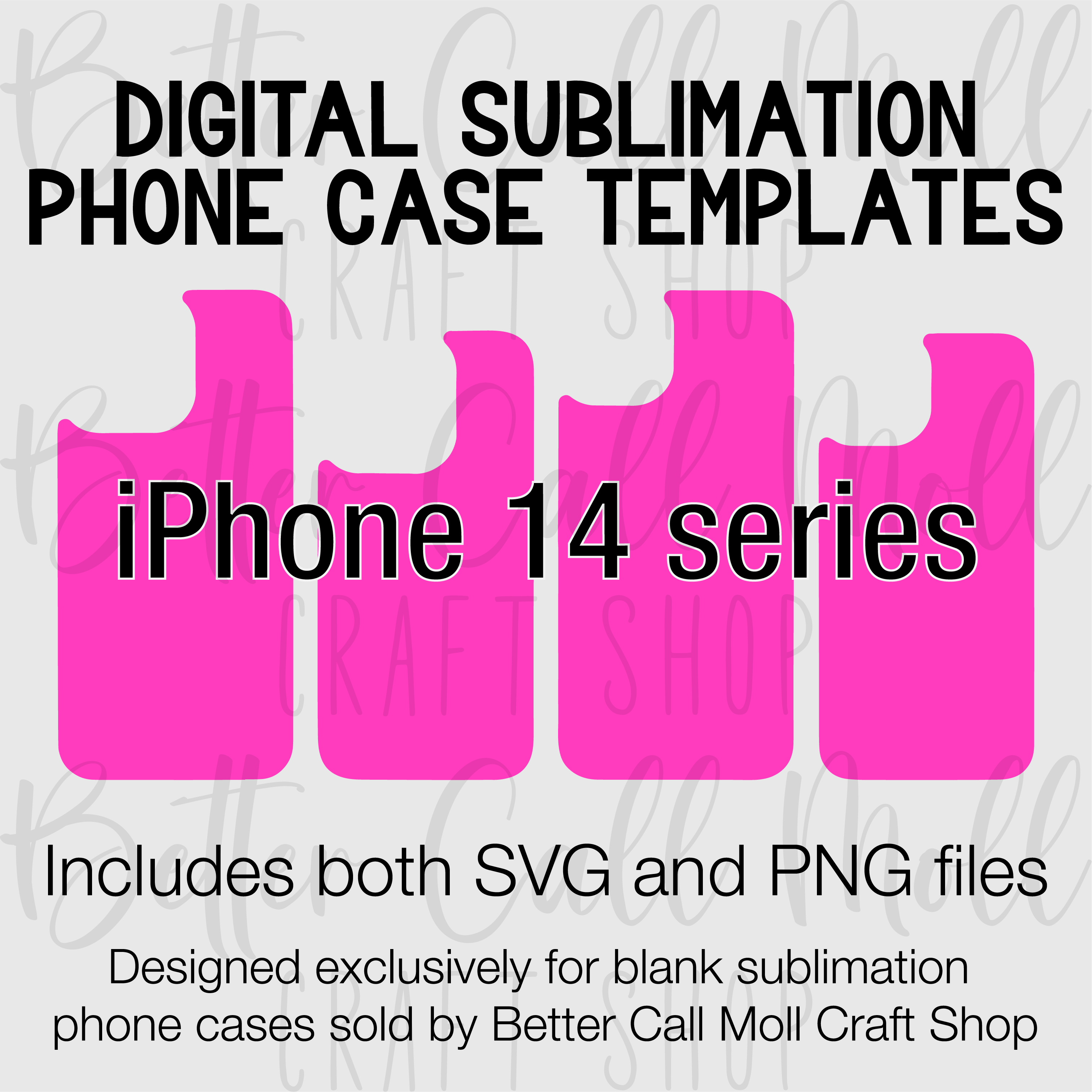 Phone Call Case Notes Templates for Sublimation Blank iPhone 14 Series Cases – Better Call ...