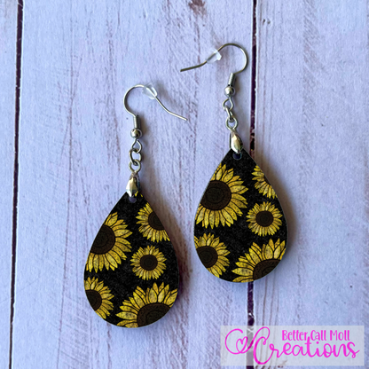 1.75" Teardrop Earring Sublimation Blanks