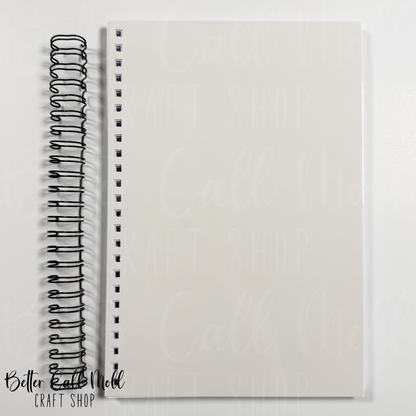 A5 Spiral Notebook Sublimation Blank