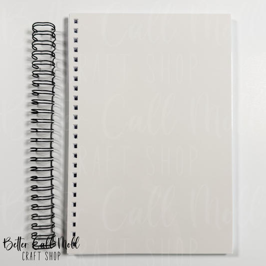 A5 Spiral Notebook Sublimation Blank