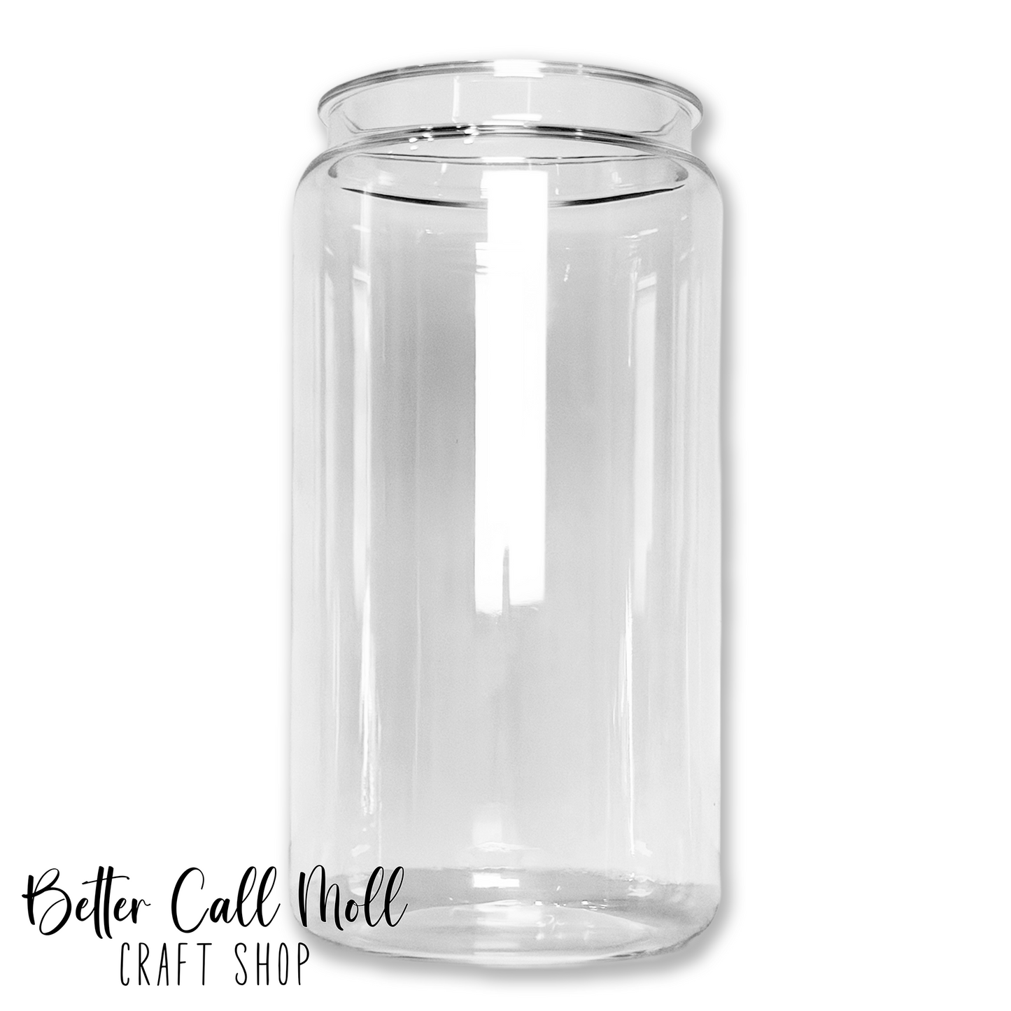 REPLACEMENT 16oz CLEAR Acrylic Tumbler - NO LID OR STRAW INCLUDED
