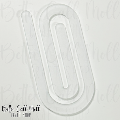 Paper Clip Acrylic Sublimation Blank