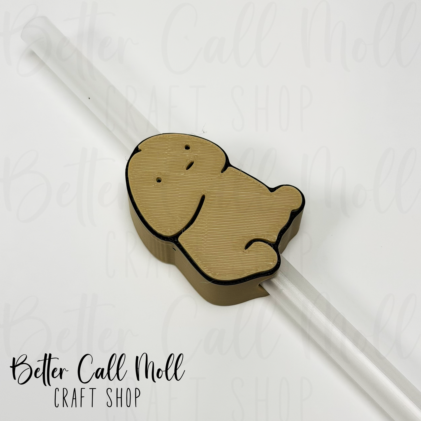 Teeny Peeny 3D Straw Topper