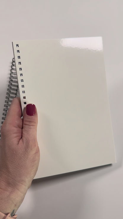 A5 Spiral Notebook Sublimation Blank