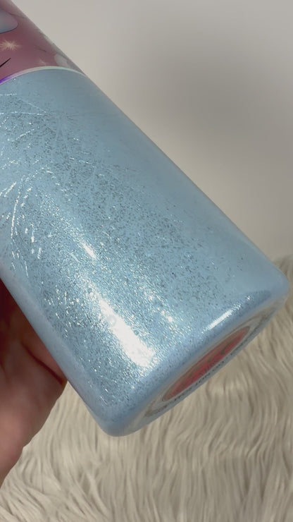 20oz Snowmen and Snowflakes Insulated Stainless Steel Coated Tumbler