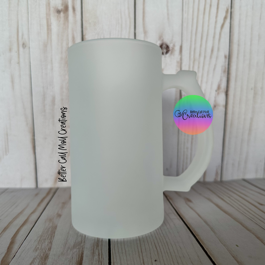 Colorful Frosted Glass Tumbler – Everything 4 Sublimation