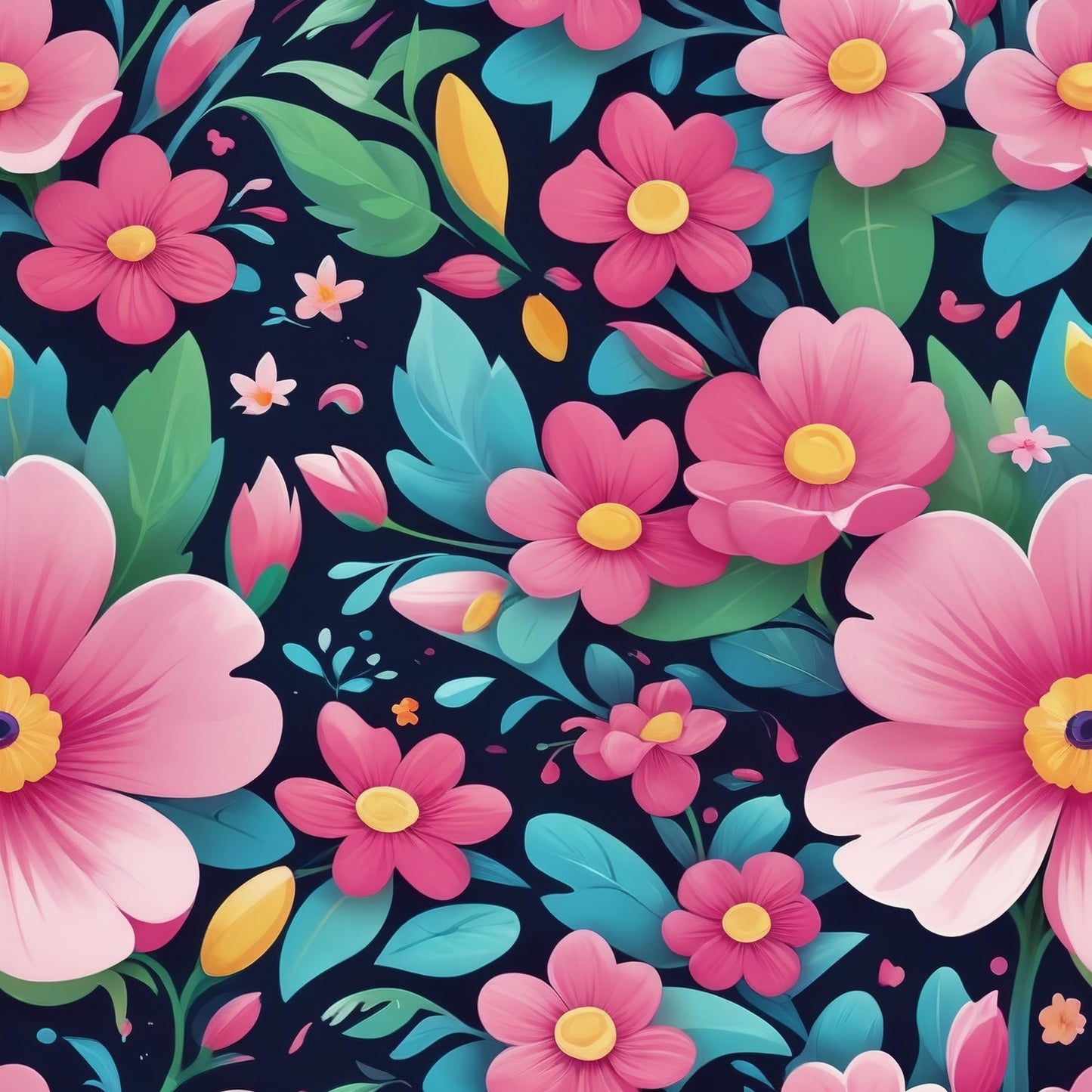 Floral Seamless Pattern